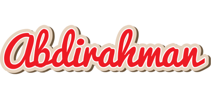 Abdirahman chocolate logo