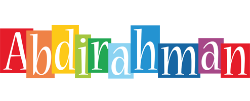 Abdirahman colors logo