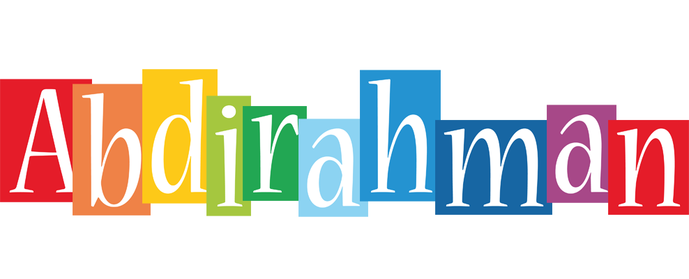 Abdirahman colors logo