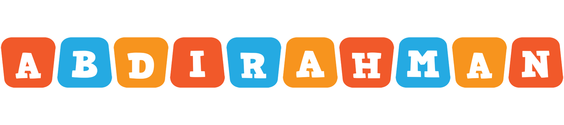 Abdirahman comics logo