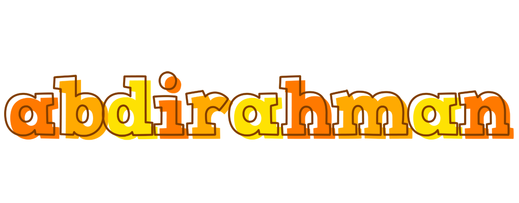 Abdirahman desert logo