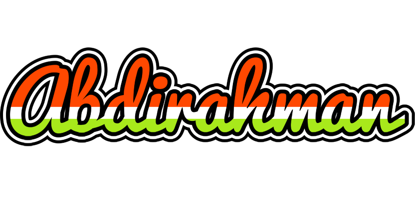 Abdirahman exotic logo