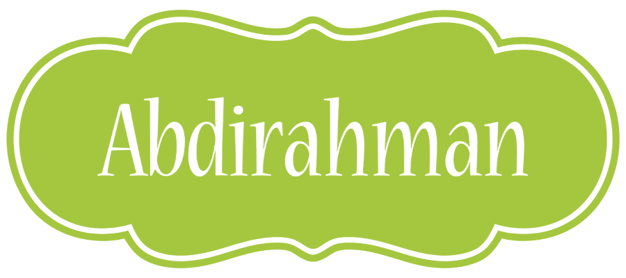 Abdirahman family logo