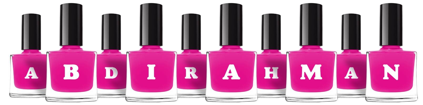 Abdirahman nails logo