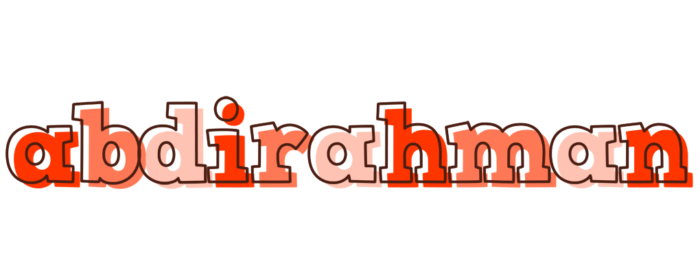 Abdirahman paint logo