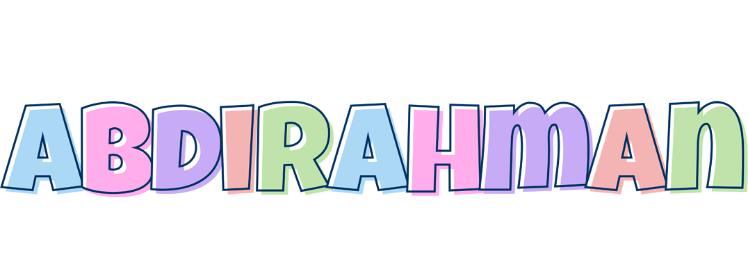 Abdirahman pastel logo