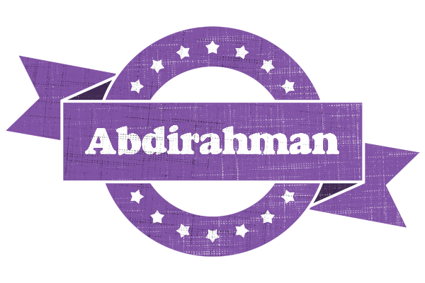 Abdirahman royal logo