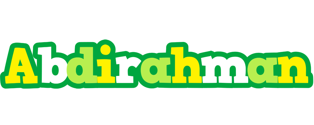 Abdirahman soccer logo