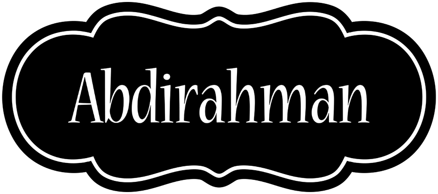 Abdirahman welcome logo