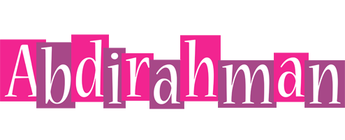 Abdirahman whine logo