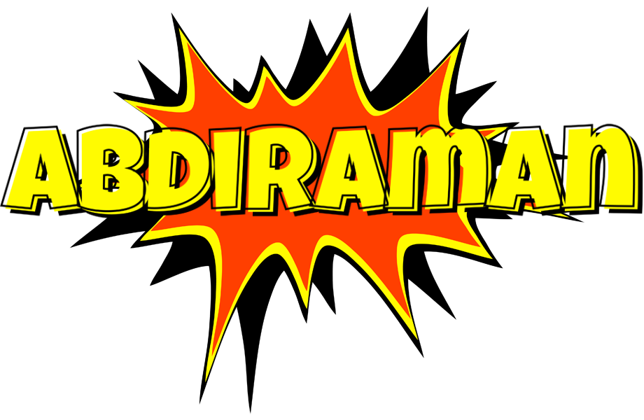 Abdiraman bazinga logo