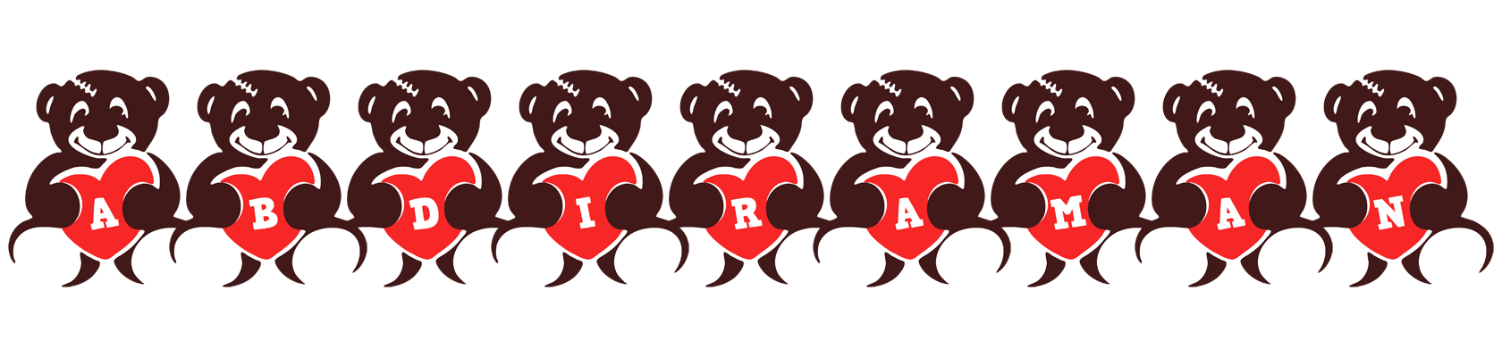 Abdiraman bear logo