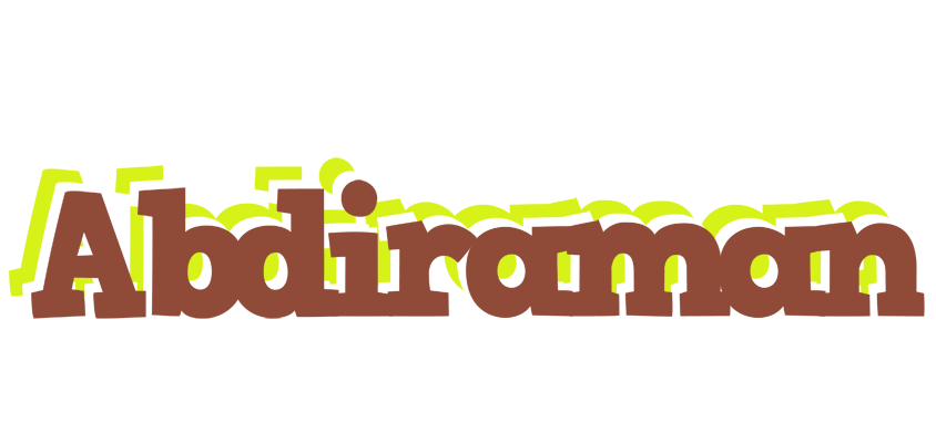 Abdiraman caffeebar logo