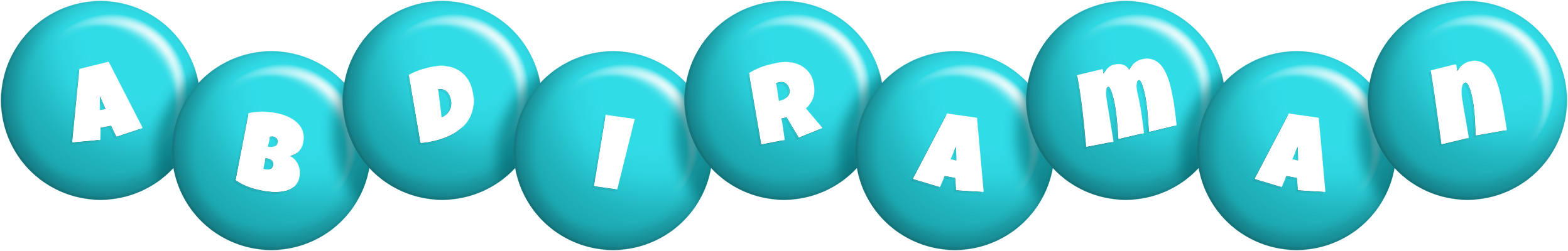 Abdiraman candy-azur logo