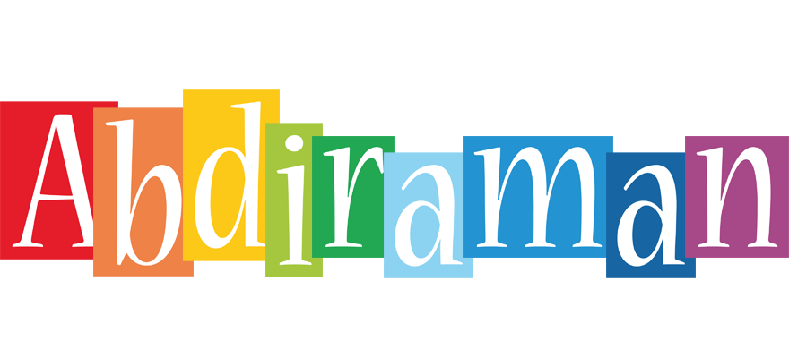 Abdiraman colors logo