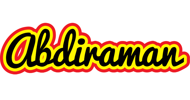 Abdiraman flaming logo
