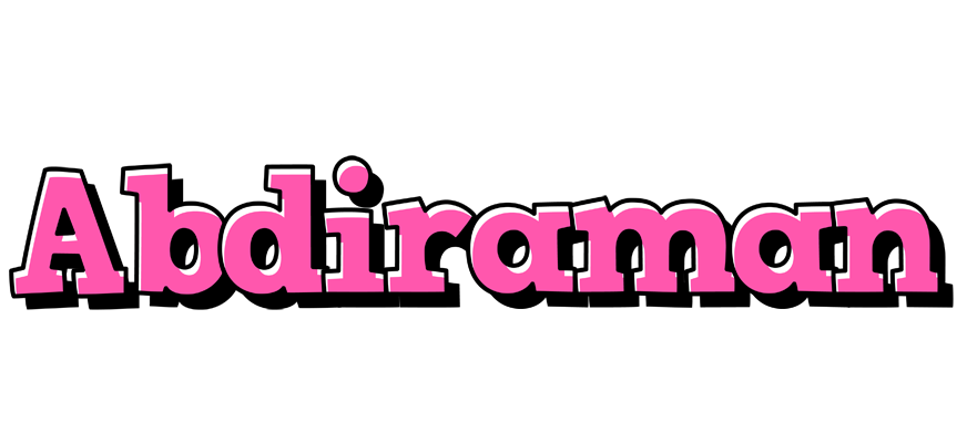 Abdiraman girlish logo