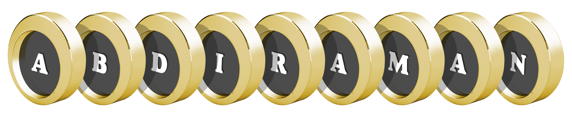 Abdiraman gold logo