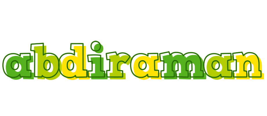 Abdiraman juice logo