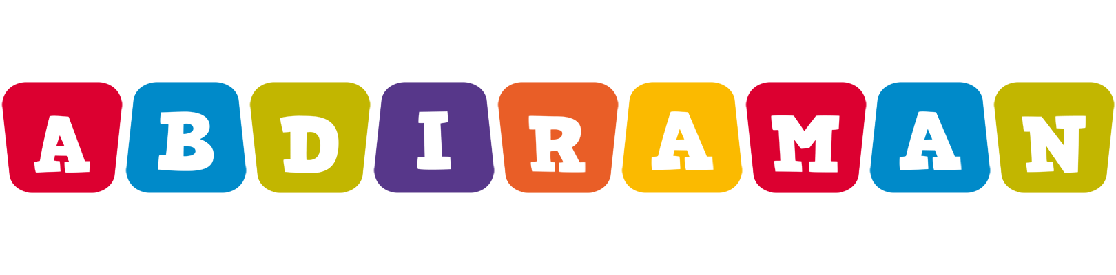 Abdiraman kiddo logo