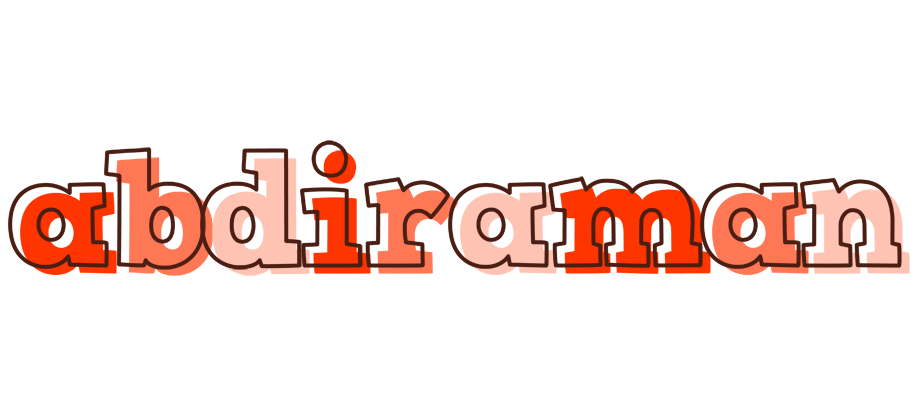 Abdiraman paint logo