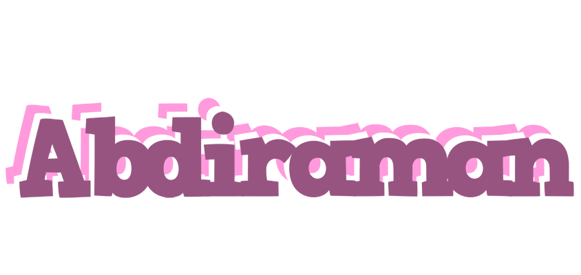 Abdiraman relaxing logo