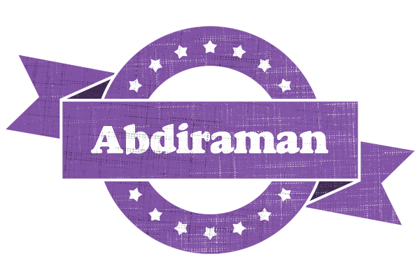 Abdiraman royal logo