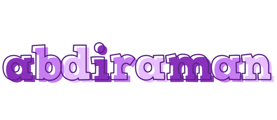 Abdiraman sensual logo