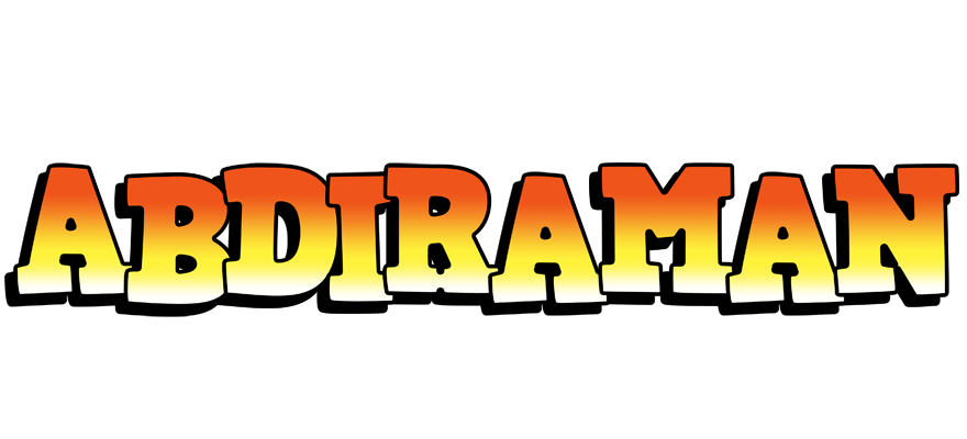 Abdiraman sunset logo
