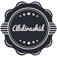 Abdirashid badge logo