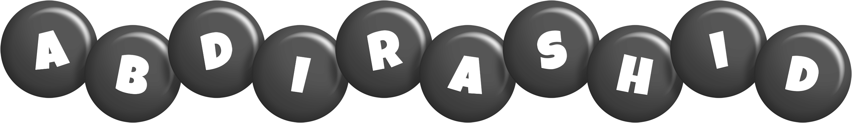 Abdirashid candy-black logo