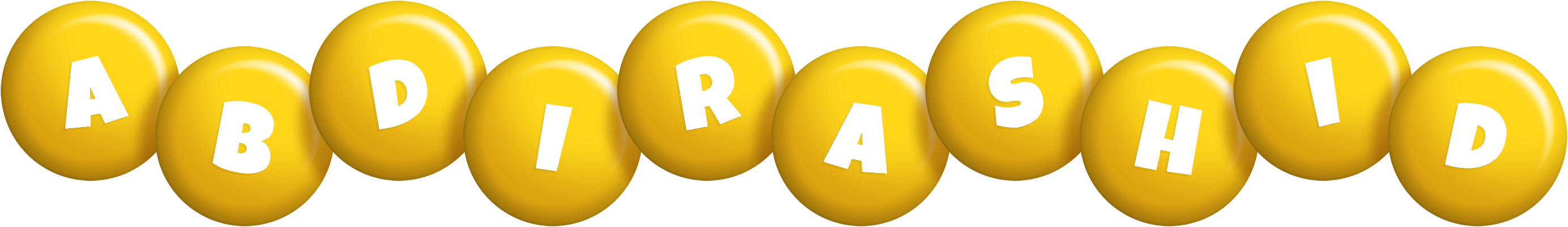 Abdirashid candy-yellow logo