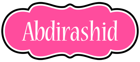 Abdirashid invitation logo