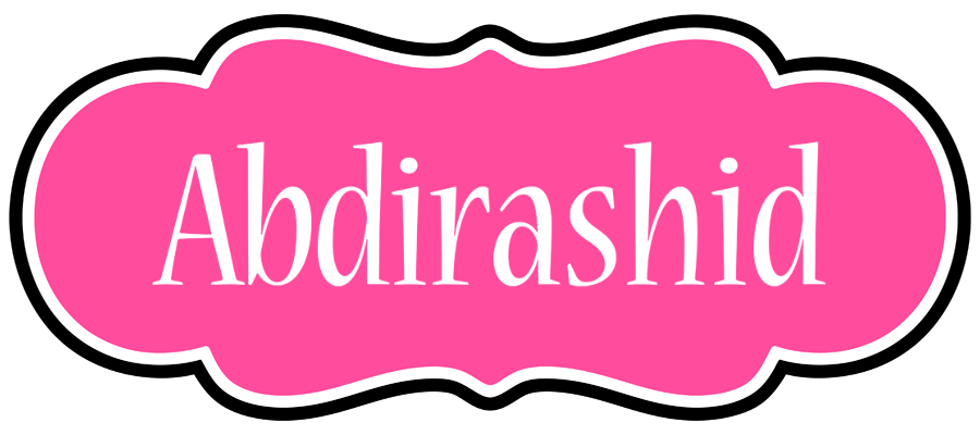 Abdirashid invitation logo