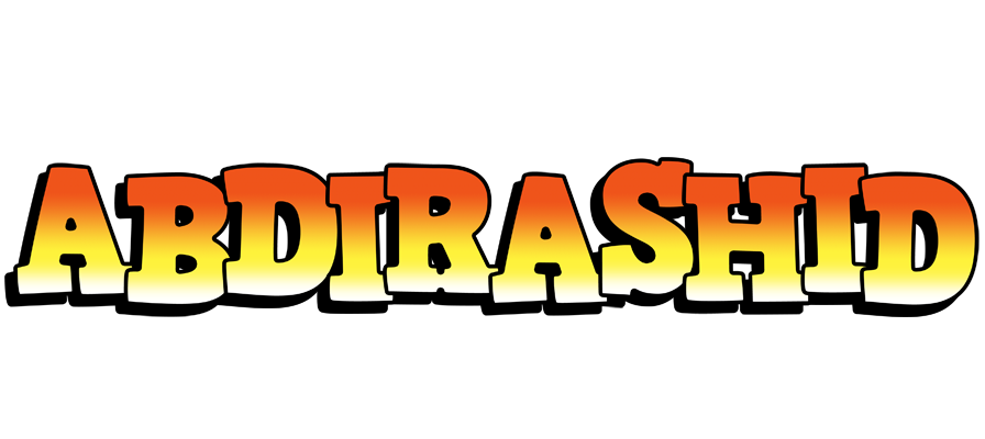 Abdirashid sunset logo