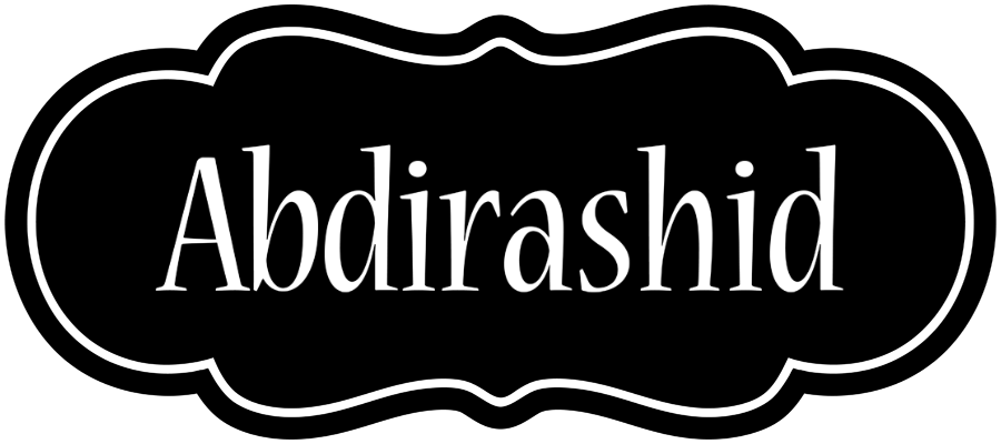 Abdirashid welcome logo