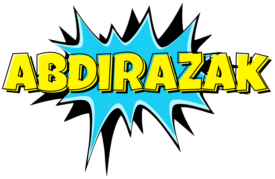 Abdirazak amazing logo