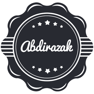 Abdirazak badge logo