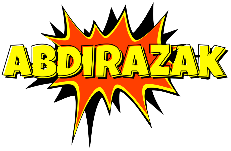 Abdirazak bazinga logo