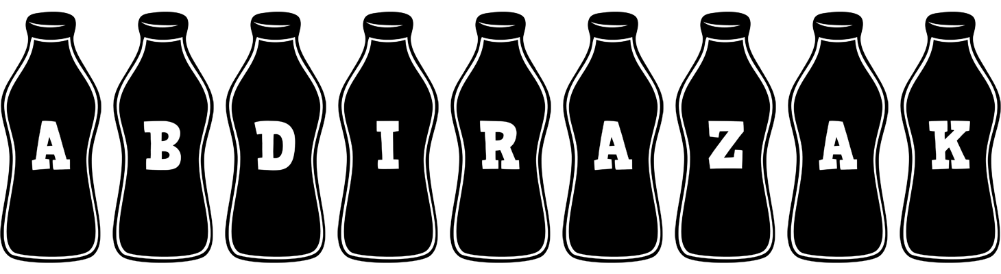 Abdirazak bottle logo