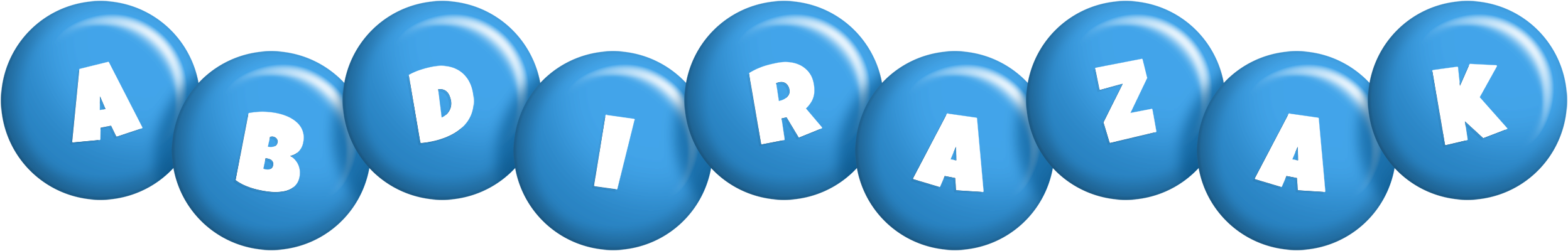 Abdirazak candy-blue logo