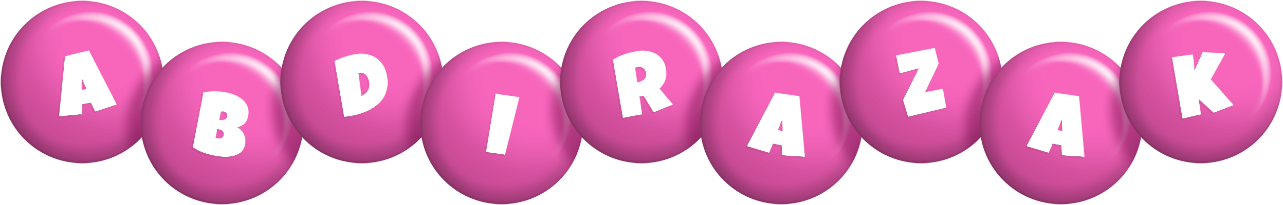 Abdirazak candy-pink logo