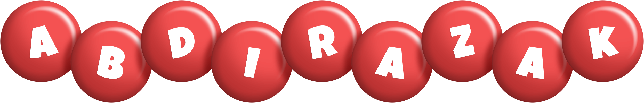 Abdirazak candy-red logo