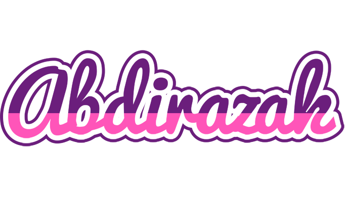 Abdirazak cheerful logo