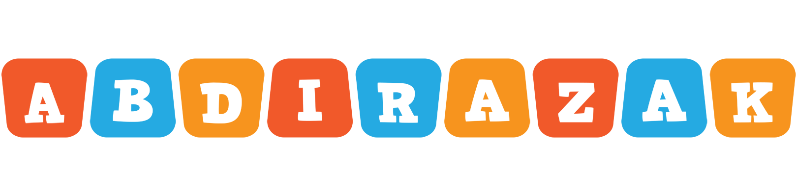Abdirazak comics logo