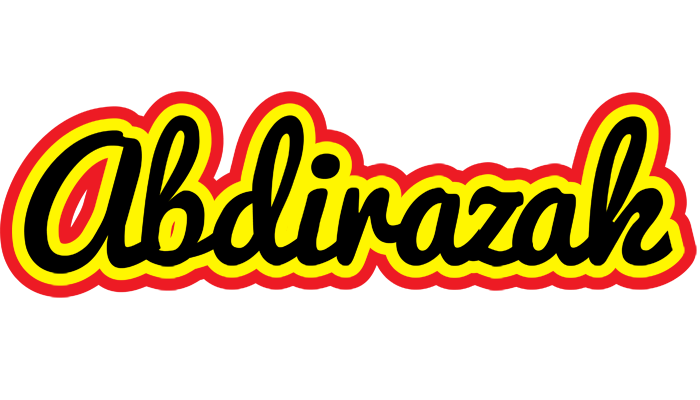 Abdirazak flaming logo