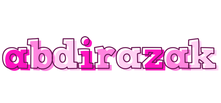 Abdirazak hello logo