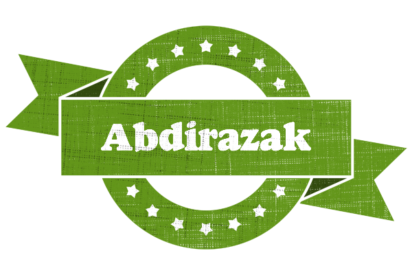 Abdirazak natural logo