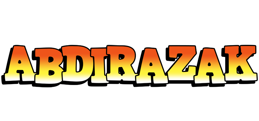 Abdirazak sunset logo