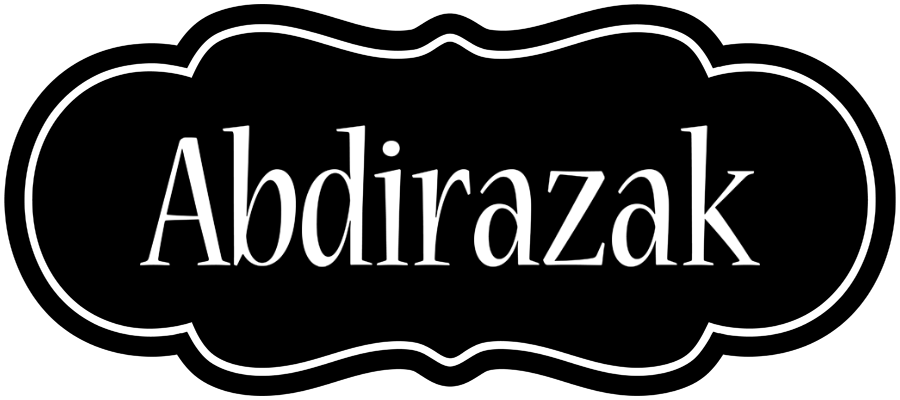 Abdirazak welcome logo